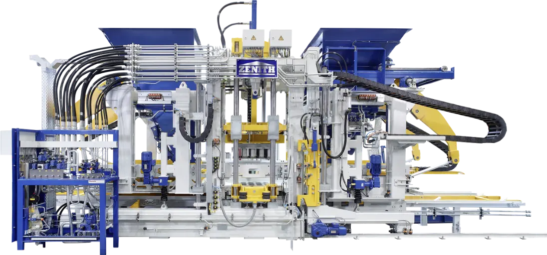 从工业废料到生态建材——世界杯下注股份ZN1500-2混凝土制品成型机的蜕变之力