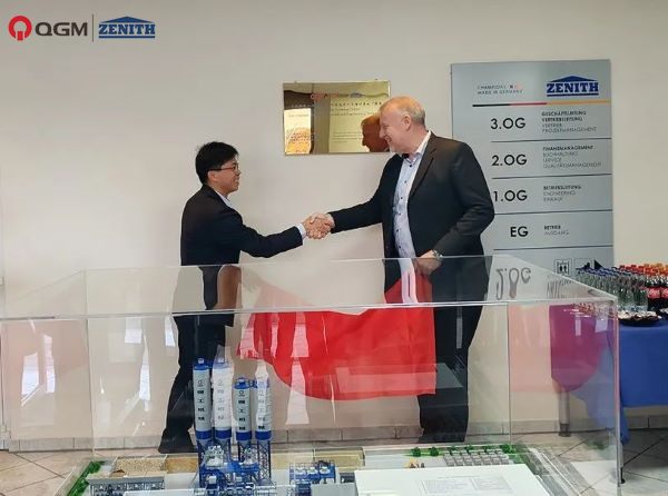 Pangkalan pelatihan luar negeri pertama CCPA untuk insinyur dan teknisi diluncurkan di Zenith Maschinenfabrik GmbH di Jerman