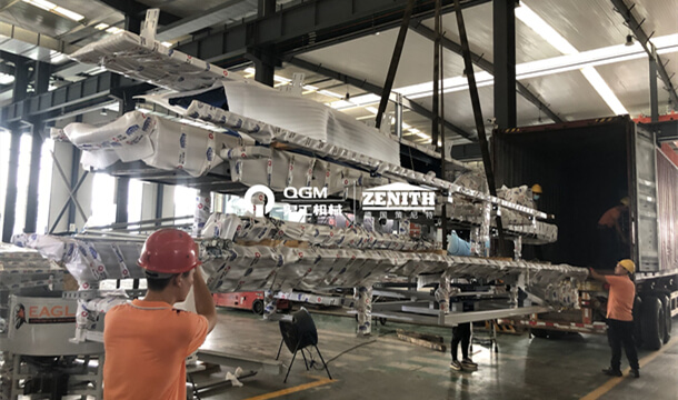 QGM New ZN1200C Целосно автоматско блокирање на постројката за Мексико - помага во локалната реконструкција по земјотресот во Мексико