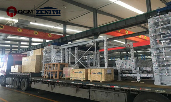 Üretim Hattı Teslimatı | QGM ZN900C Otomatik Tuğla Makinesi belediye inşaatına yardımcı olmak için Sincan'a teslim edildi