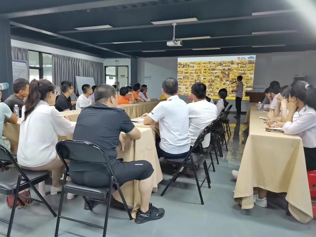 新征程 新未来|世界杯下注股份第三期新员工入职培训会在台商基地召开